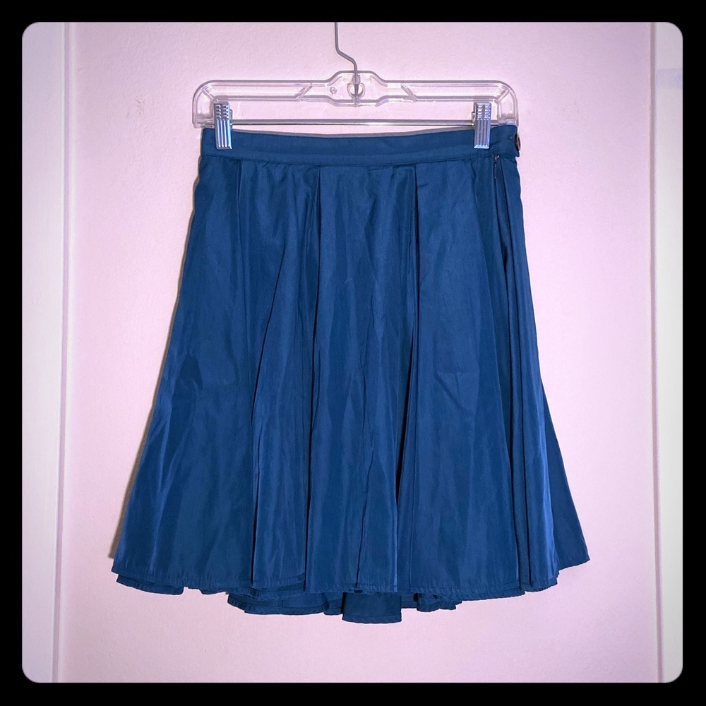Deep Teal American Apparel Fan Skirt